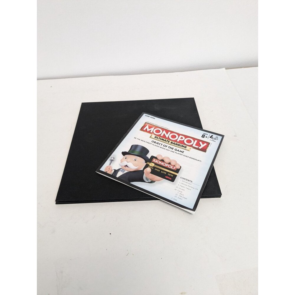 Monopoly Electronic Ultimate Banking 2015 Replacement Game Board Instructions